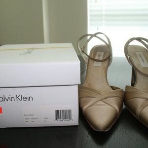 Calvin Klein Bonnie Satin Pump